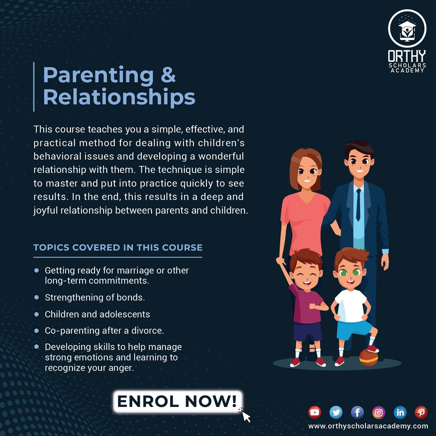 Parenting & Relationship Skills Short Course